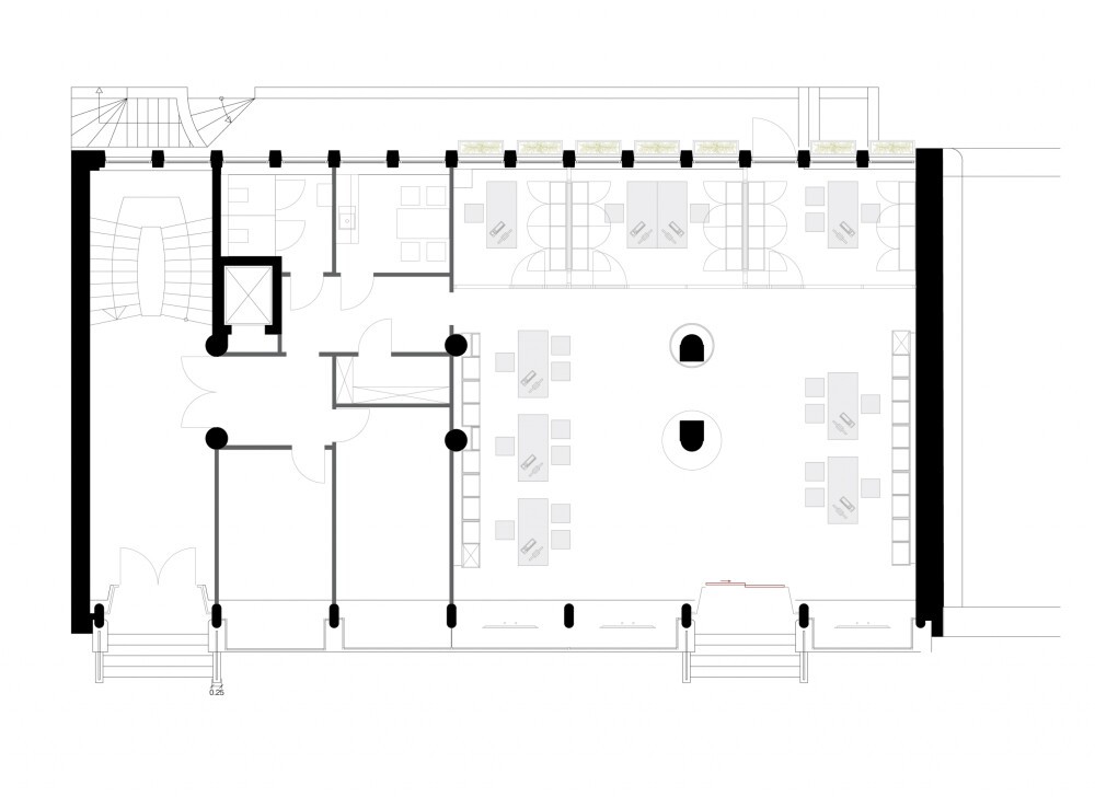 The renovation of the travel agency CFL Evasion has begun, Luxembourg (LUX)
