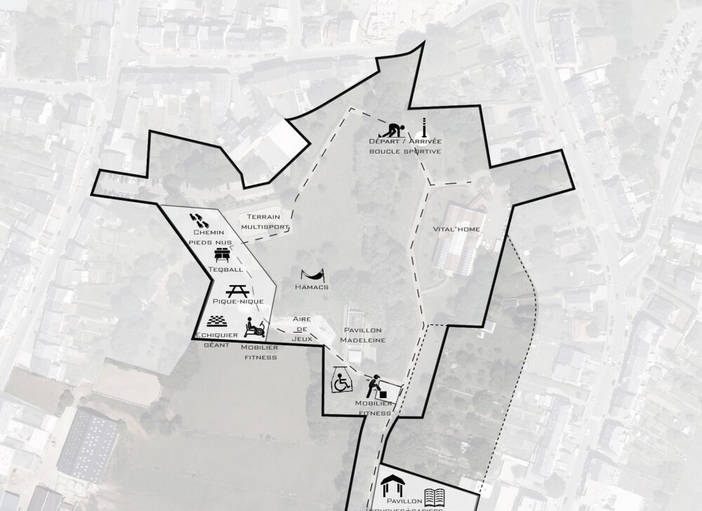 Oasis for fitness and recreation: Municipal council Kayl decides to extend the park "Ouerbett".