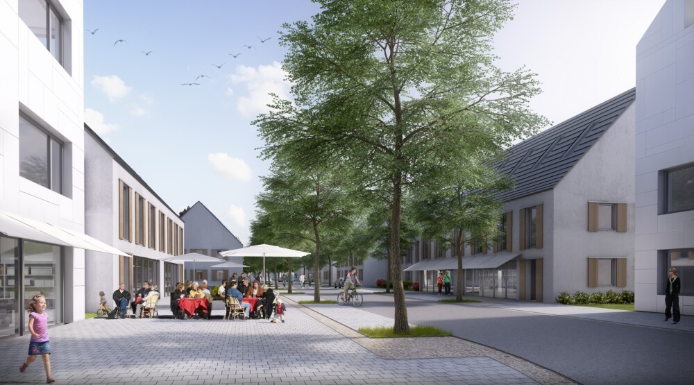 Development town center Erpeldange-sur-Sûre (LUX)