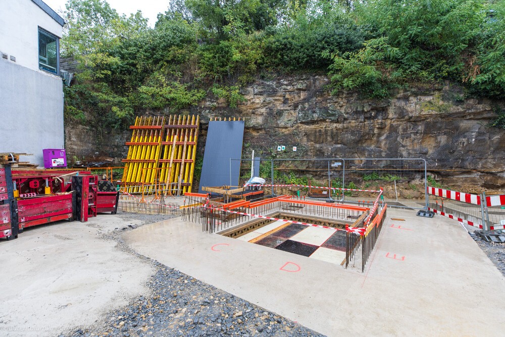 Groundbreaking ceremony for the Holleschbierg lift in Hesperange (LUX)