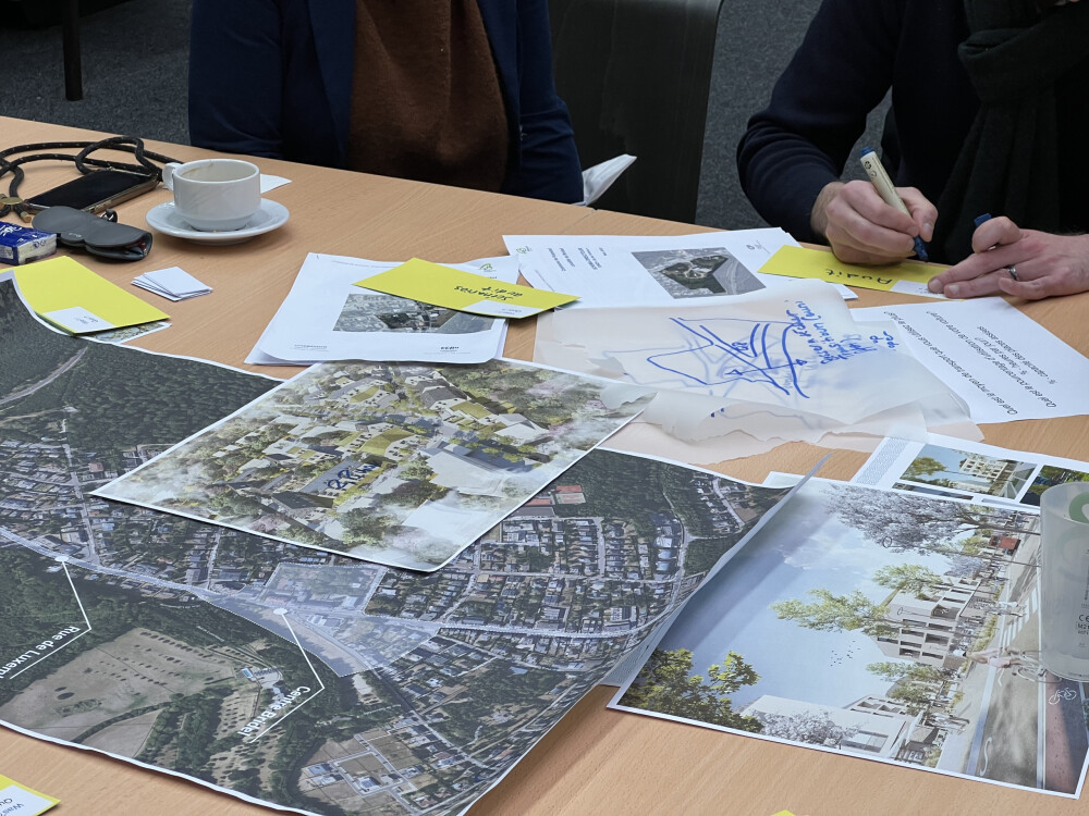 Citizens' workshops Bridel town centre and online participation, Kopstal (LUX)