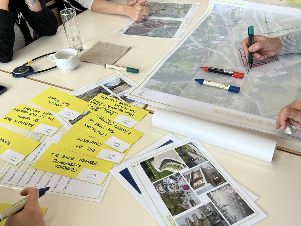 Citizen participation for new town square, Junglinster (LUX)