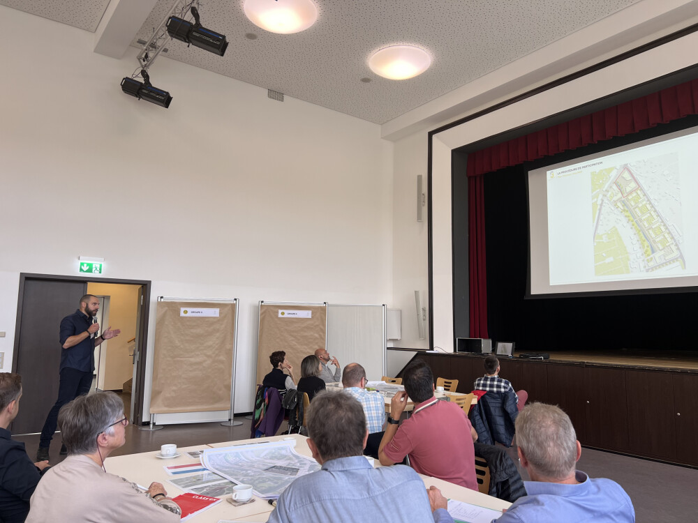 Citizen participation for new town square, Junglinster (LUX)