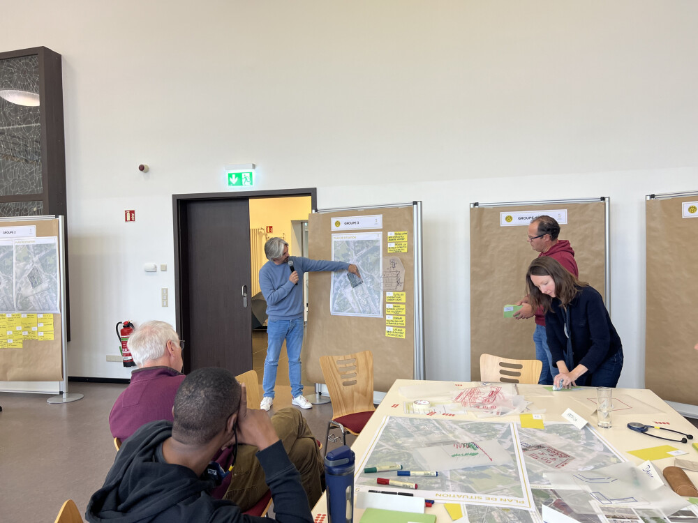 Citizen participation for new town square, Junglinster (LUX)