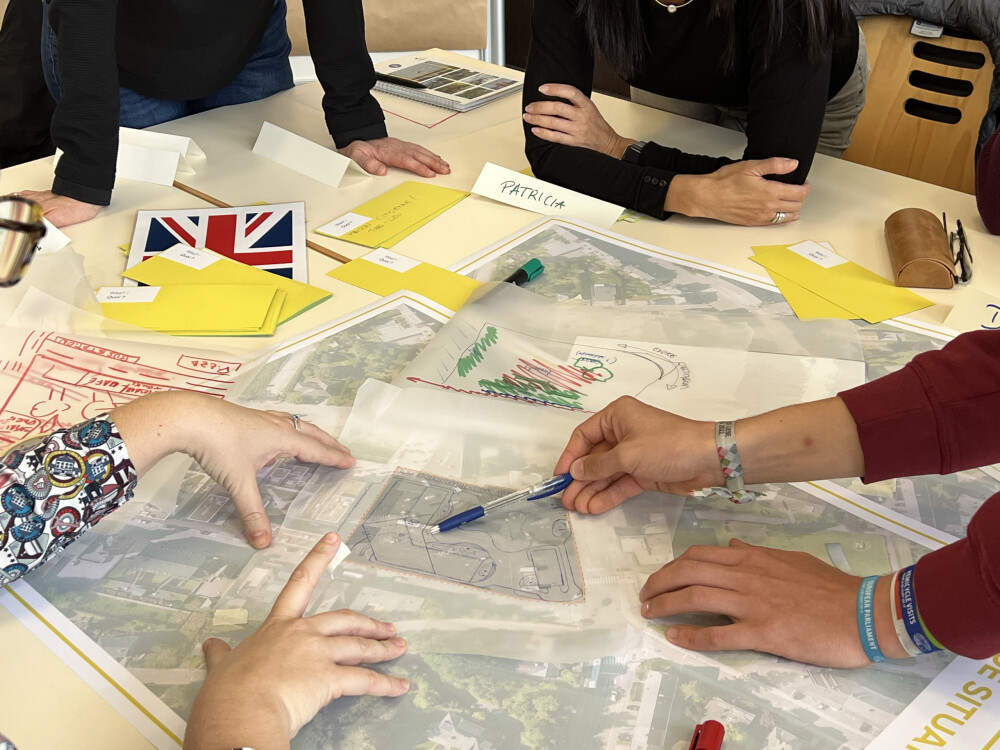 Citizen participation for new town square, Junglinster (LUX)